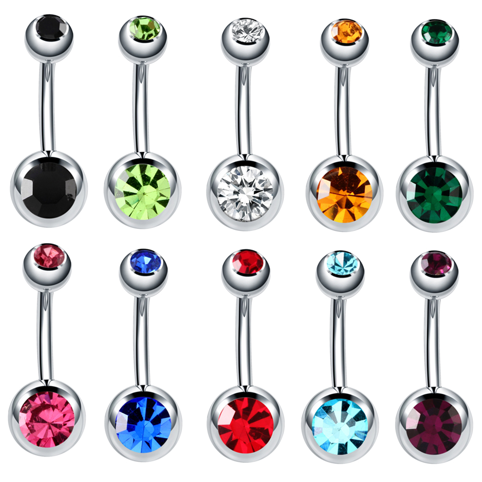 Body Jewelry Surgical Steel - Lot 1 قطعة 316l الجراحية الصلب