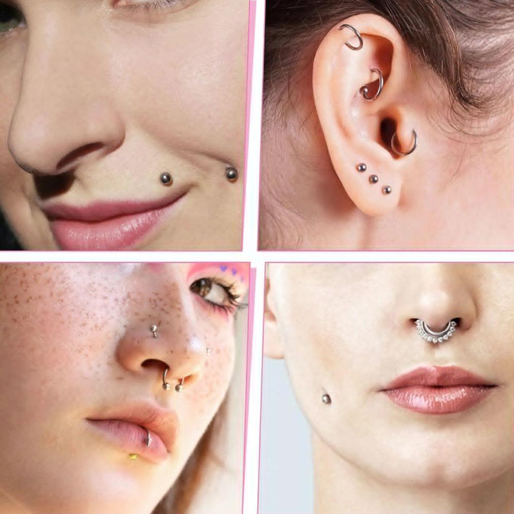 مجموعة من 10/30 قطعة كرات بديل - مراجعة Body Jewelry Replacement Ball وسعره