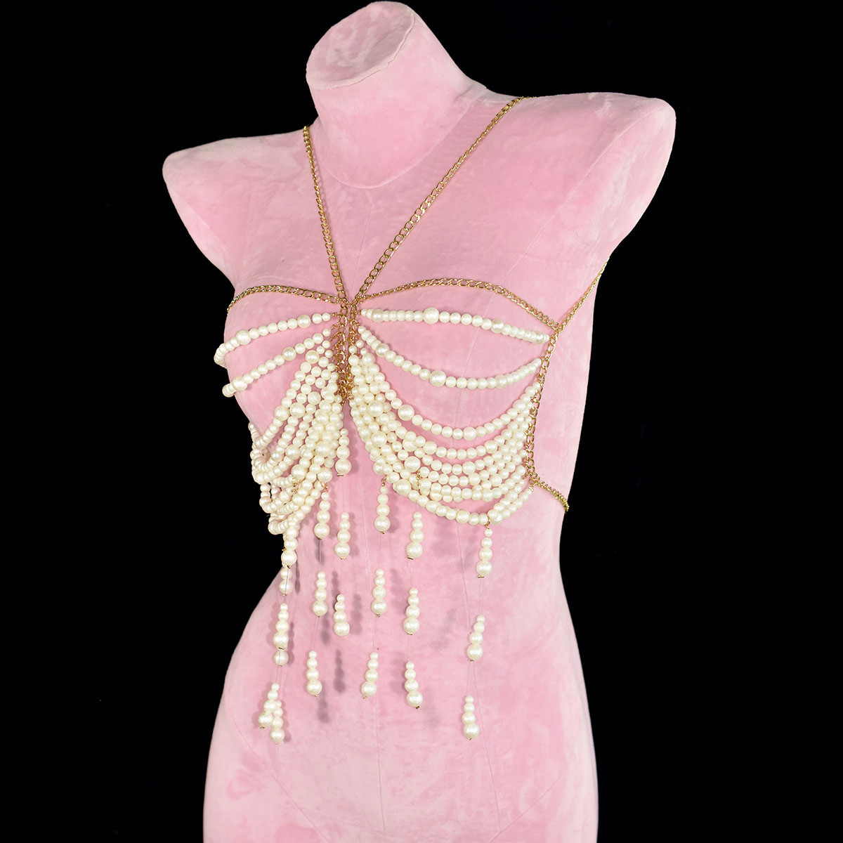 موضة التجاعيد الملمس اللؤلؤ ال - مراجعة Body Jewelry Retainers وسعره