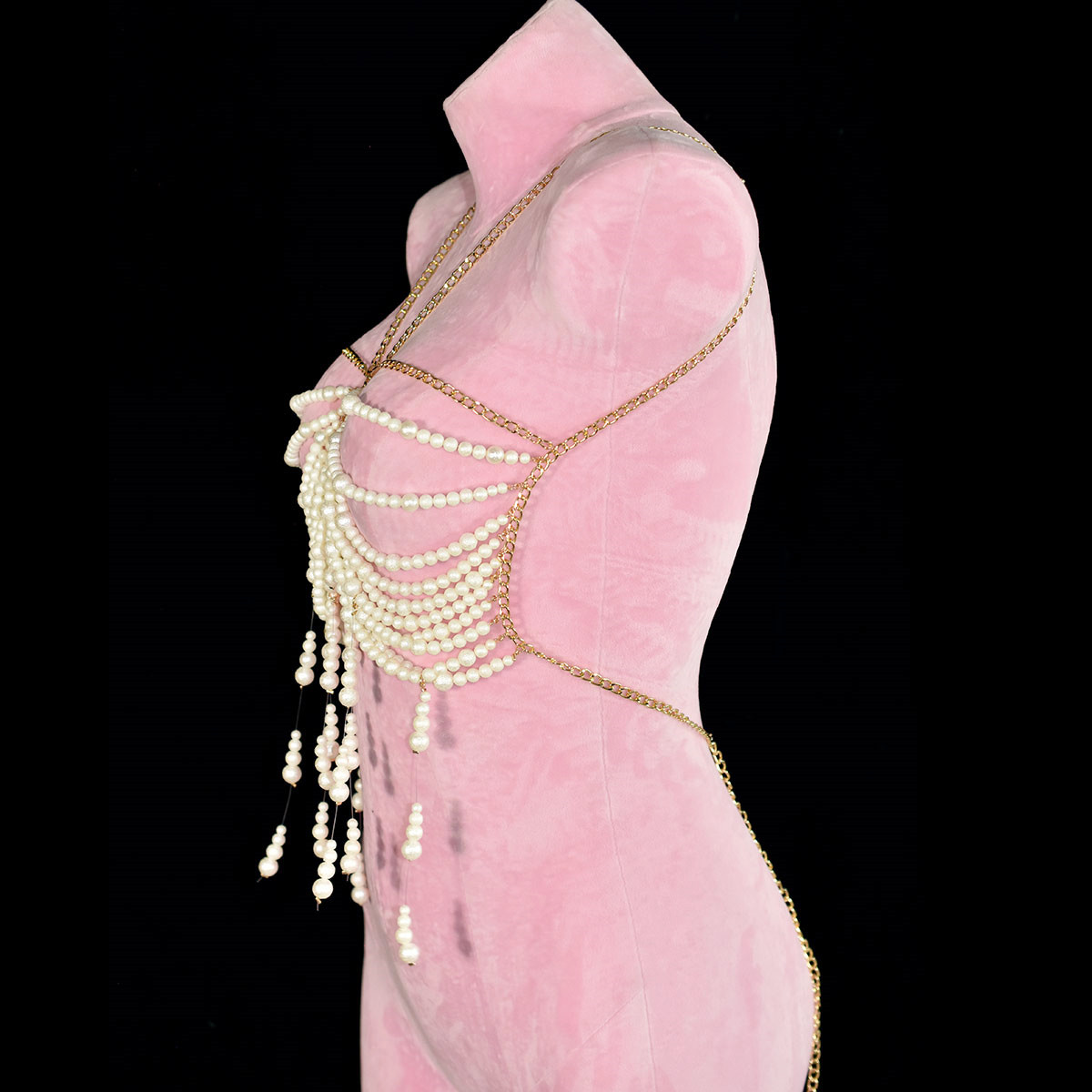 موضة التجاعيد الملمس اللؤلؤ ال - مراجعة Body Jewelry Retainers وسعره