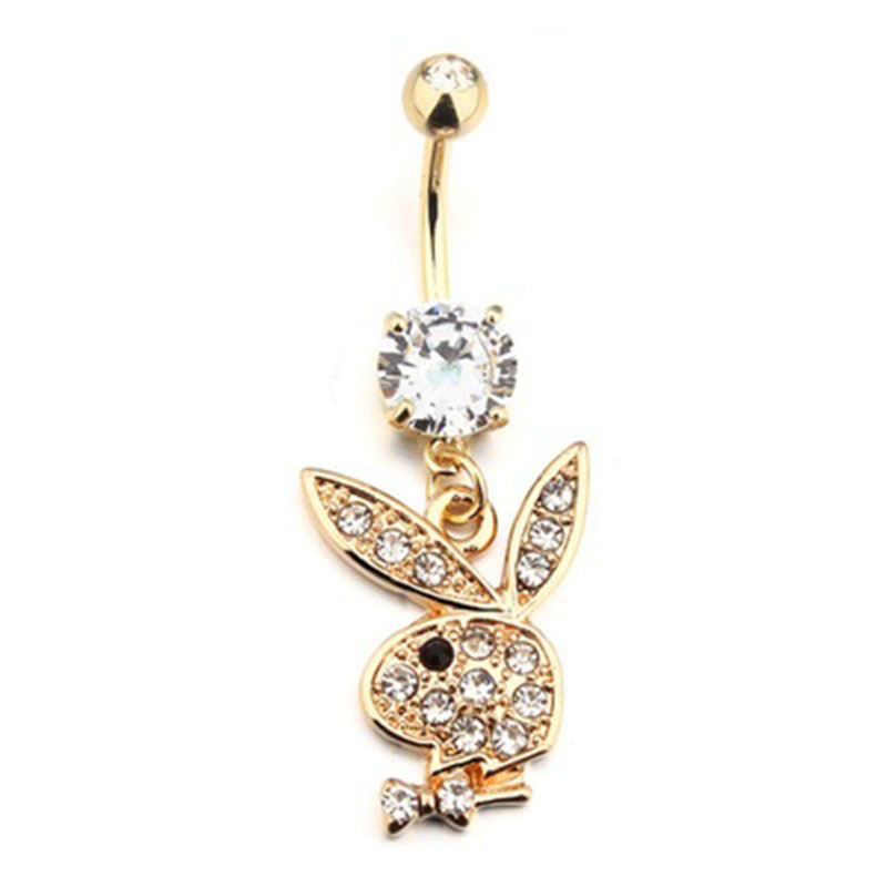 لطيف أرنب البطن زر خواتم 316L  - مراجعة Body Jewelry Surgical Steel وسعره