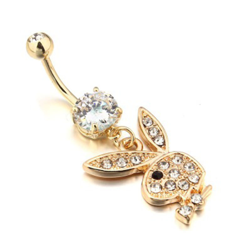 لطيف أرنب البطن زر خواتم 316L  - مراجعة Body Jewelry Surgical Steel وسعره
